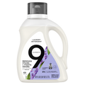 9 Elements Liquid Laundry Detergent Lavender Scent Vinegar Powered - 92oz/4pk