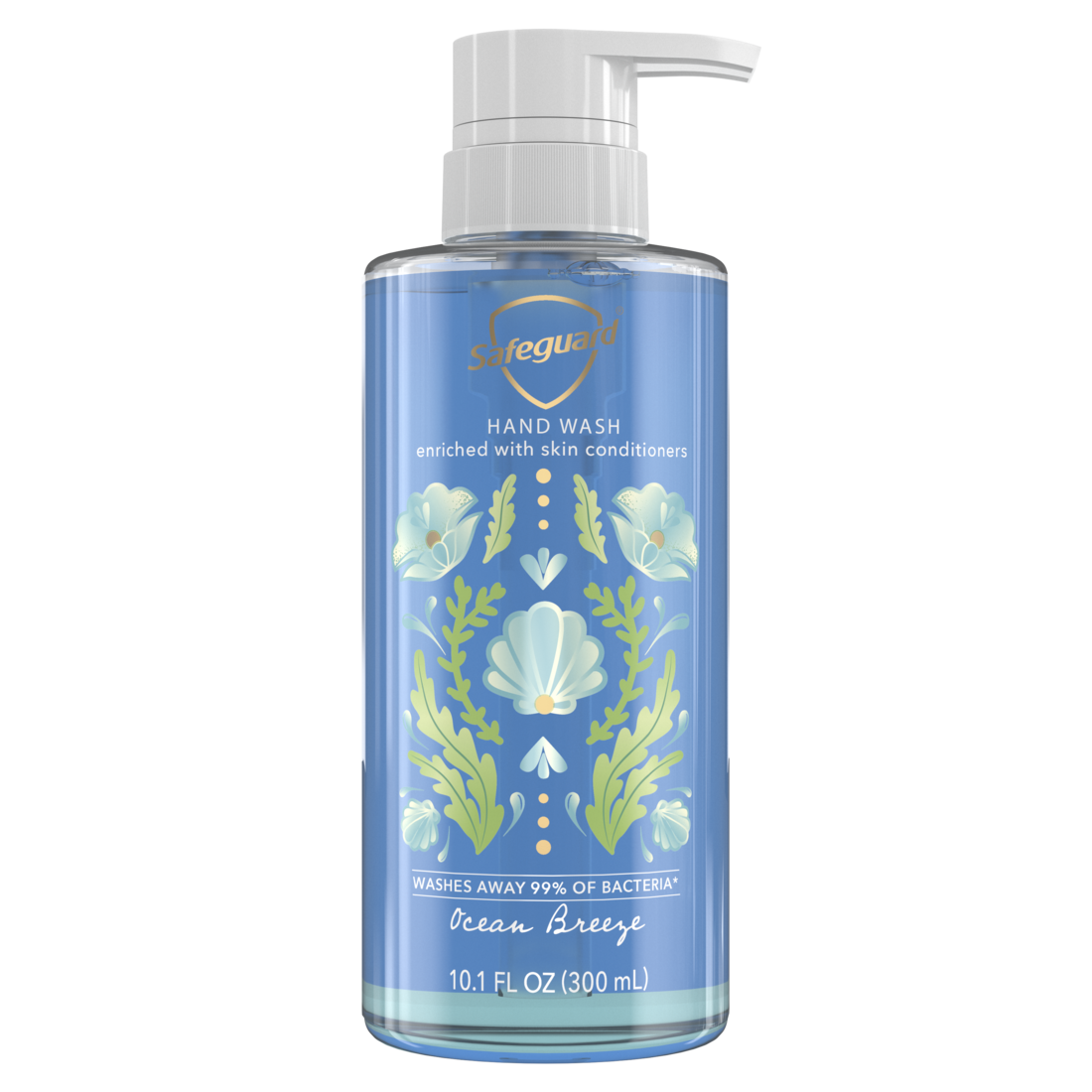 Safeguard Hand Soap Ocean Breeze - 10.1oz/4pk
