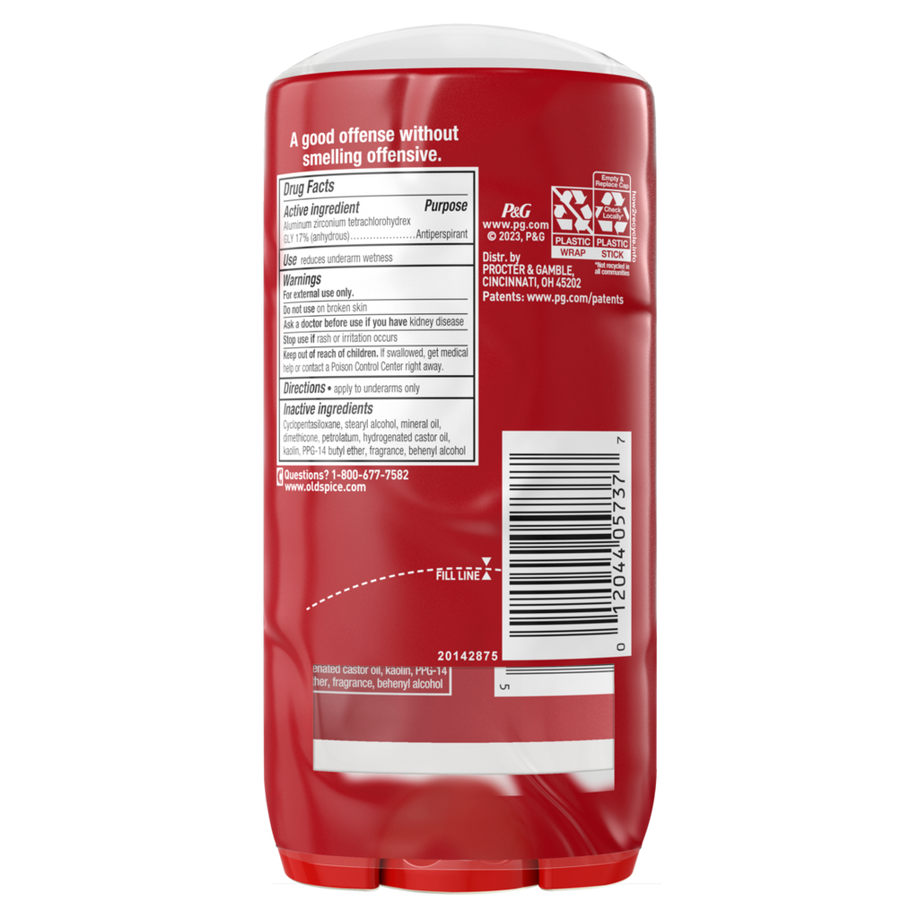 Old Spice High Endurance Anti-Perspirant Deodorant For Men Pure Sport Scent Twin Pack - (2x3.3)oz/6pk