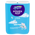 Swiffer Power Mop Refill Solution Floor Cleaner For Mopping Tile Vinyl Laminate Wood In Home Bathroom Kitchen All Purpose Multi-Surface Solution For Floor Cleaning Fresh Scent Double Pack - (2x25.3)oz/3pk