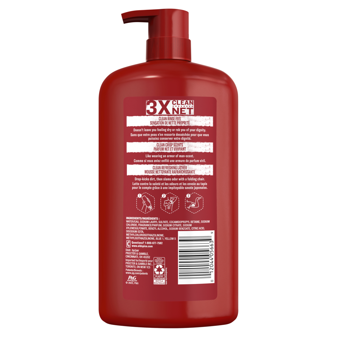 Old Spice High Endurance Body Wash For Men 24/7 Shower Fresh Refreshing Lather Legendary Scent  Pure Sport Plus - 33.4oz/4pk