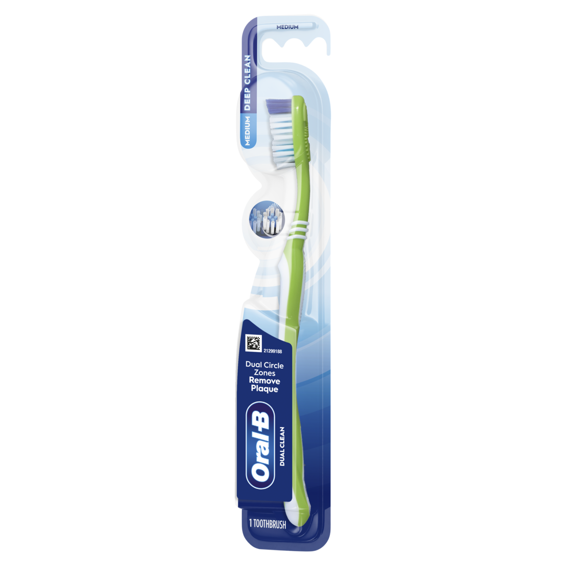 Oral-B Toothbrush Dual Clean Medium - 1ct/72pk