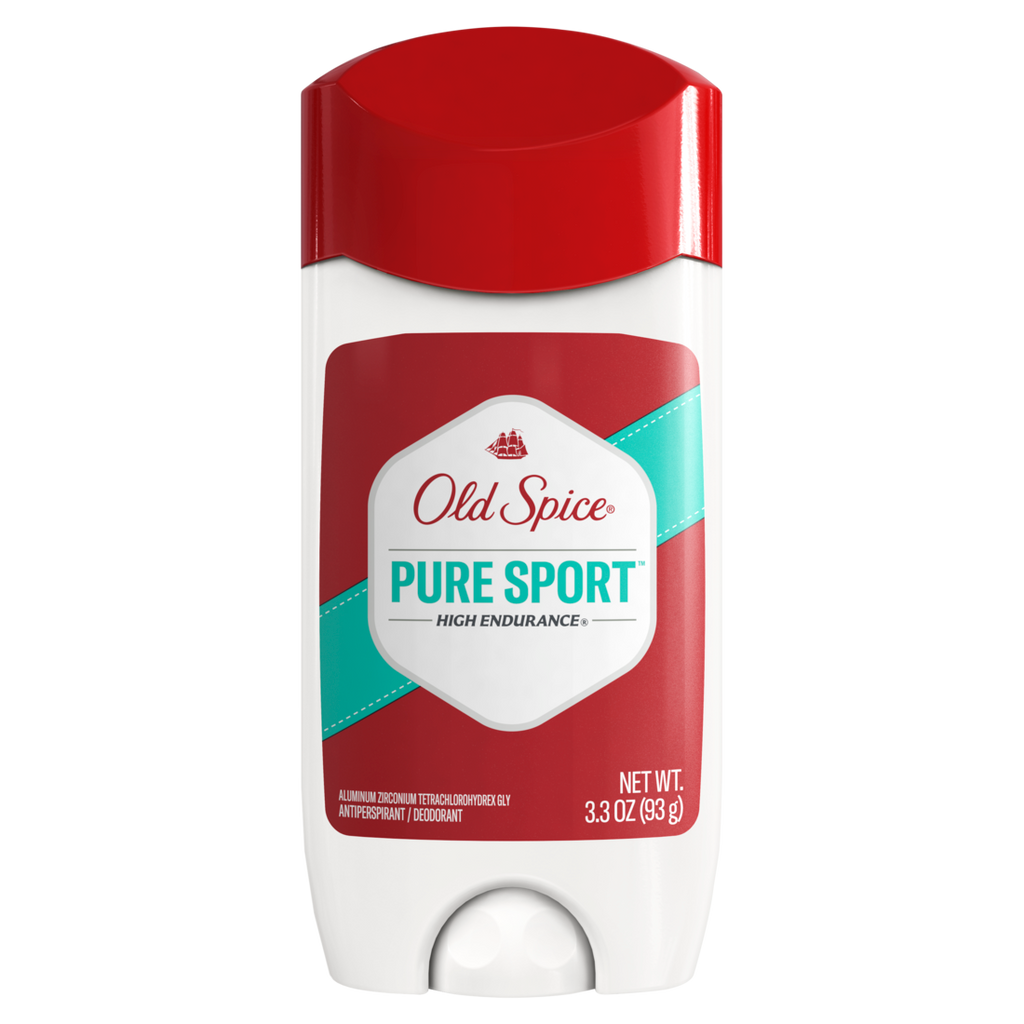Old Spice High Endurance Anti-Perspirant Deodorant For Men Pure Sport Scent - 3.3oz/12pk