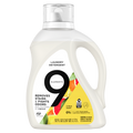 9 Elements Liquid Laundry Detergent Citrus Scent Vinegar Powered - 92oz/4pk