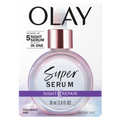 Olay Super Serum Night Repair Fragrance-Free - Niacinamide Peptide Salicylic & Lactic Acid Glycerin 5-in-1 Skin Care Benefits - Hydrating Evens Tone Reduces Dark Spots Anti-Aging - 1.0oz/3pk