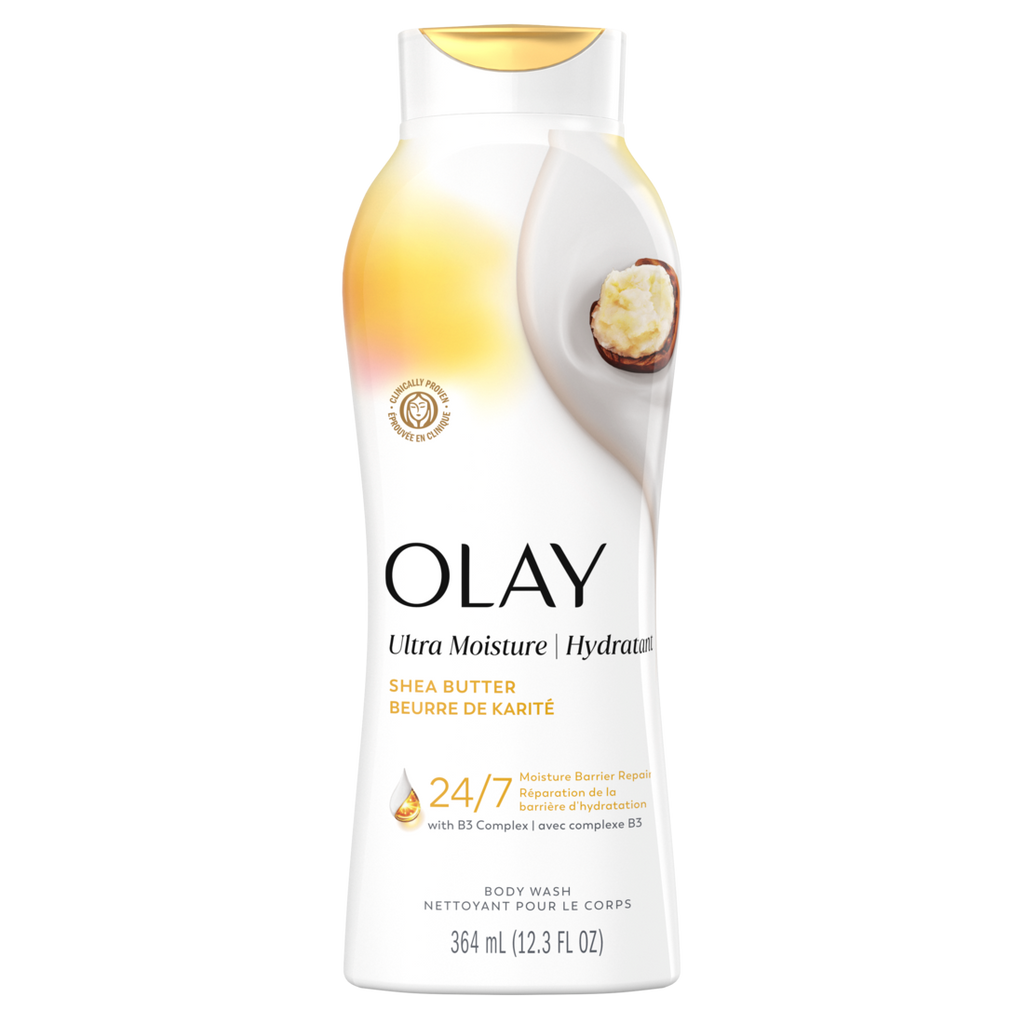 Olay Ultra Moisture Body Wash With Shea Butter Vitamin B3 And Hyaluronic Blend - 12.3oz/6pk