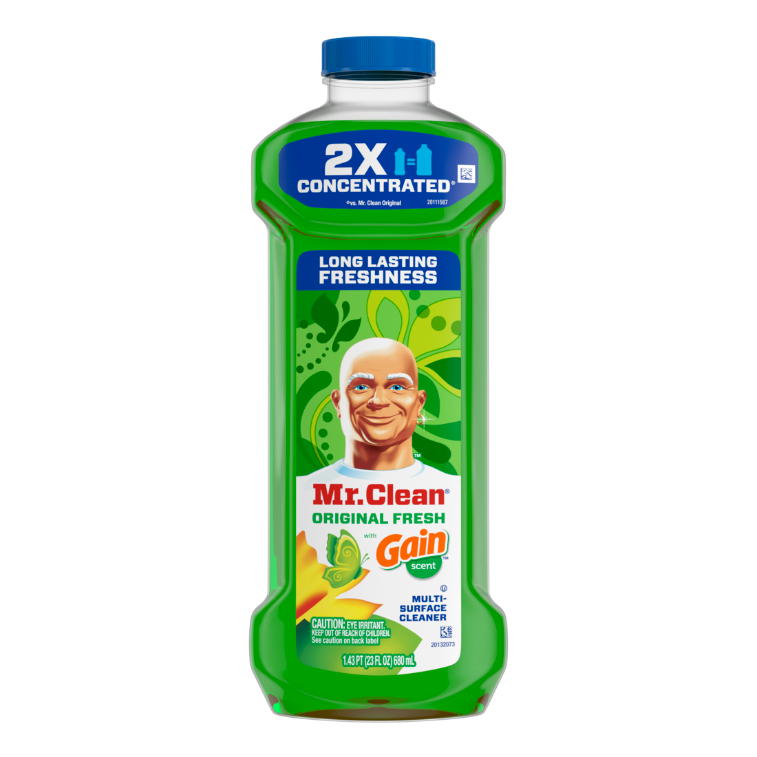 Mr. Clean All Purpose Cleaner  Floor Cleaner For Mopping Cleaning Liquid Gain - 23oz/6pk