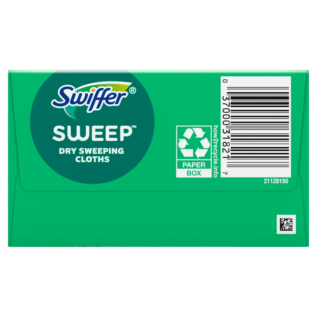 Swiffer Sweep + Mop Dry Pads Refill Floor Cleaner Cleaning Cloths Unscented - 16ct/8pk