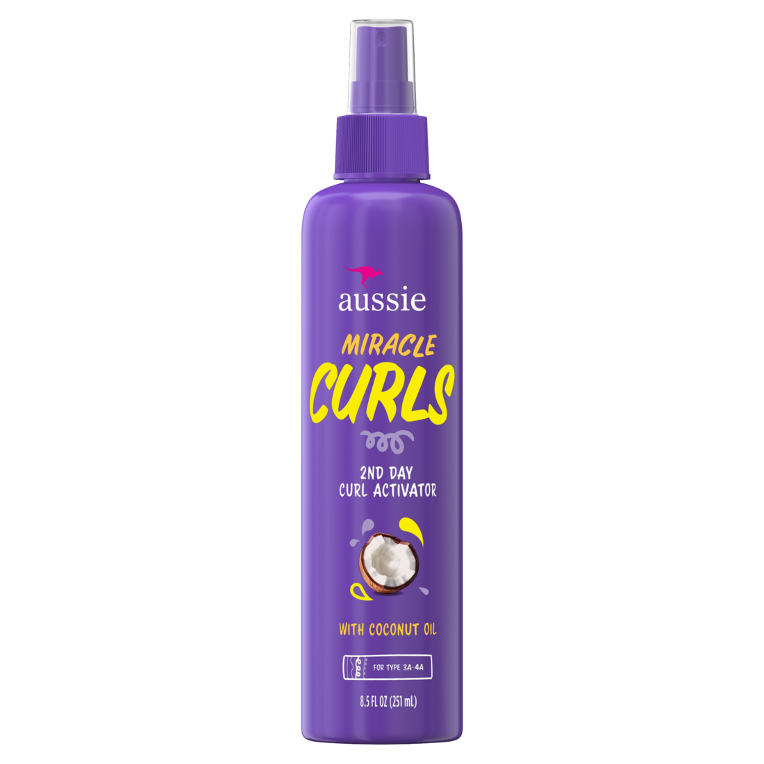 Aussie Miracle Waves Shampoo With Hemp Seed Oil For Wavy Hair Paraben-Free - 8.5oz/12pk