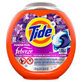 Tide Power Pods With Febreze Laundry Detergent Pacs Spring And Renewal Scent All-Day Freshness Laundry Soap Detergent Pacs - 32ct/4pk