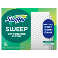 Swiffer Sweep + Mop Dry Pads Refill Floor Cleaner Cleaning Cloths Unscented - 16ct/8pk