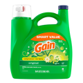 Gain Liquid Laundry Detergent Original Scent 107 Loads Freshness + Odor Fighting Laundry Detergent Liquid Soap He Compatible - 154oz/4pk