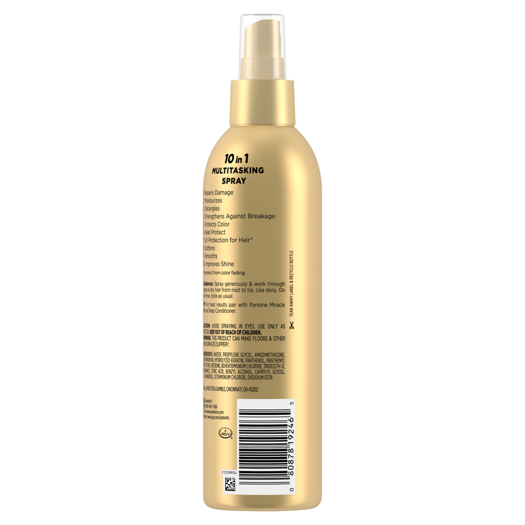 Miracle Rescue 10-in-1 Multitasking Spray + Keratin - 5.7oz/12pk