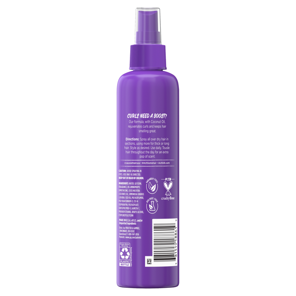 Aussie Miracle Waves Shampoo With Hemp Seed Oil For Wavy Hair Paraben-Free - 8.5oz/12pk