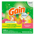 Gain Powder Laundry Detergent Hawaiian Aloha Scent 105 Loads - 135oz/2pk