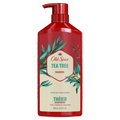 Old Spice Tea Tree Shampoo For Men Healthier Fuller More Moisturized Looking Hair - 21.9oz/4pk
