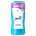Secret Invisible Solid Antiperspirant And Deodorant Clean Lavender Twin Pack - (2x2.6)oz/6pk