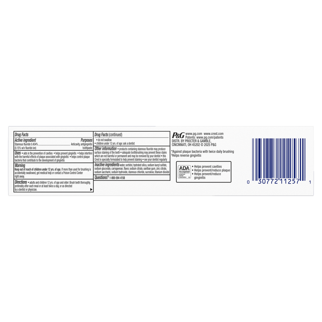 Crest Pro-Health Gum Detoxify Toothpaste Anticavity Antibacterial Fluoride Toothpaste Clinically Proven Gum Sensitive And Enamel Protection Plaque Control - 4.8oz/24pk