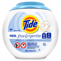 Tide Pods Free & Gentle Laundry Detergent Trusted Gentle Laundry Detergent Pods 100% Free Of Irritating Residues: No Added Dyes And Perfumes - 42ct/4pk