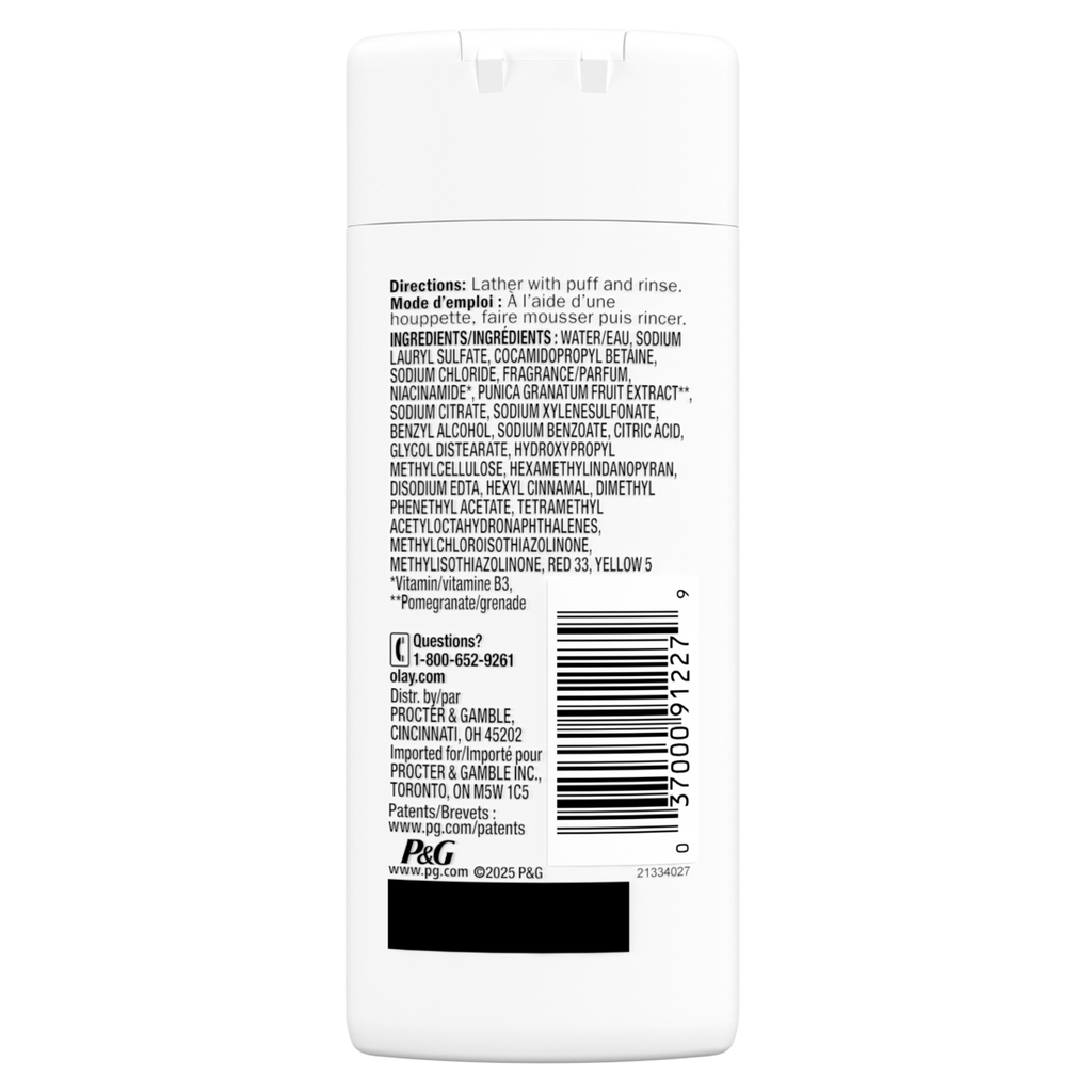 Olay Fresh Outlast Body Wash Notes Of White Strawberry & Mint - 3oz/24pk