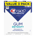 Crest Pro-Health Gum Detoxify Toothpaste - Anticavity Antibacterial Flouride Toothpaste Clinically Proven Gum Sensitive And Enamel Protection Plaque Control - (3x4.8)oz/8pk