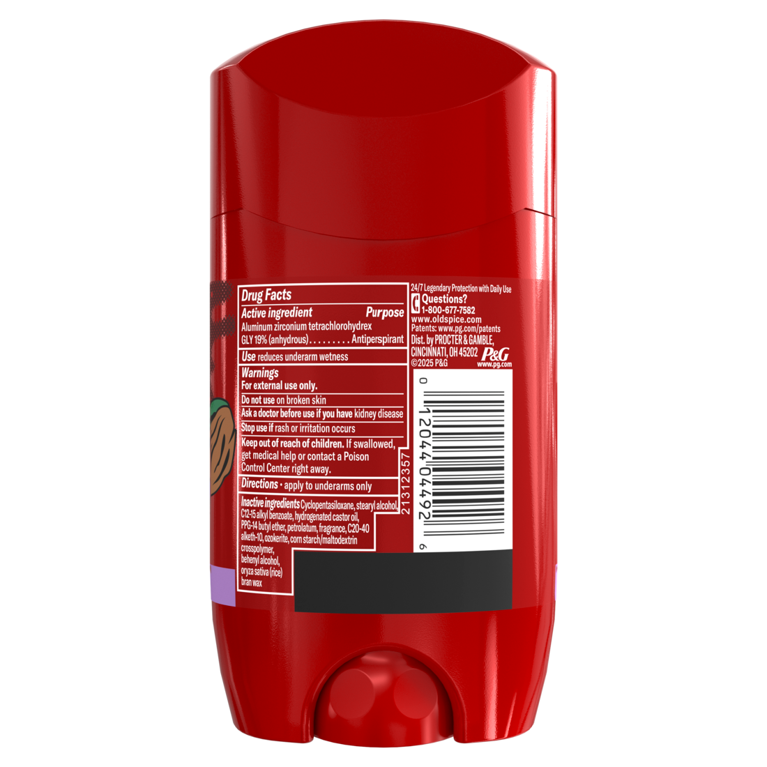 Old Spice Antiperspirant And Deodorant For Men 24/7 Freshness Long Lasting Sweat And Odor Protection Legendary Fragrance Nightpanther Rich Warm Scent - 2.6oz/12pk