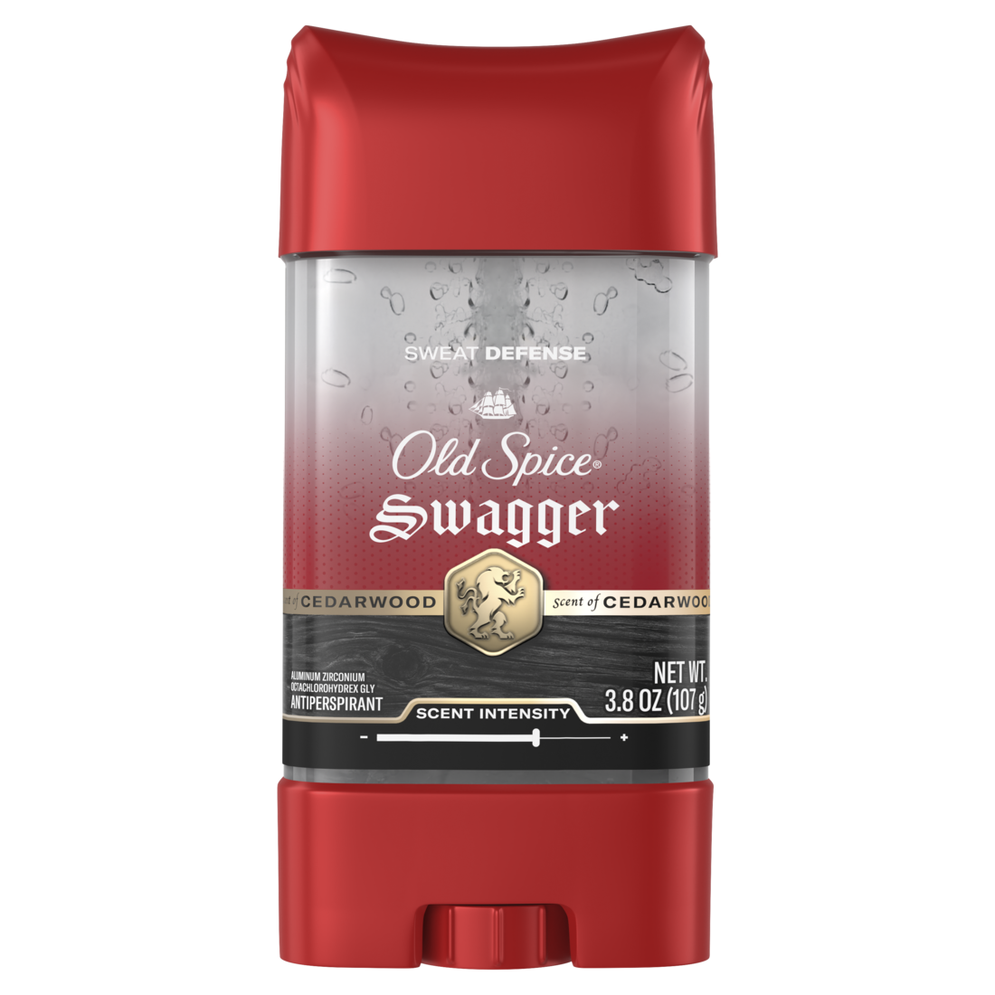 Old Spice Red Collection Deodorant For Men Swagger Scent Antiperspirant Lasting Protection - 3.8oz/12pk