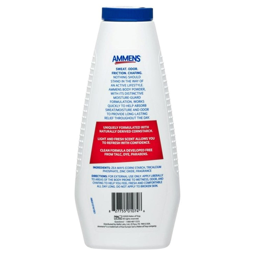 Ammens Talc Free Body Powder Original - 11oz/6pk