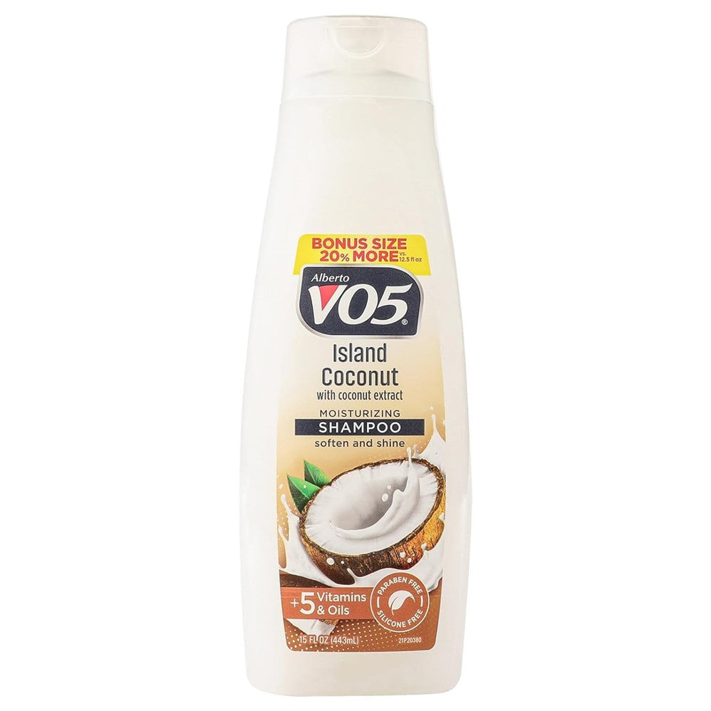 VO5 With Bloomburst Technology Island Coconut Moisturizing Shampoo - 15oz/6pk