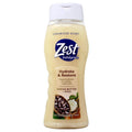 Zest Comforting Cocoa Butter & Shea Body Wash - 18oz/6pk