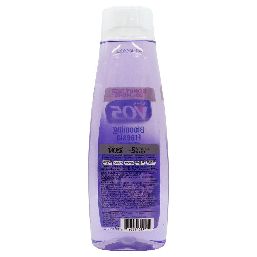 VO5 With Bloomburst Technology Blooming Freesia Moisturizing Shampoo - 15oz/6pk