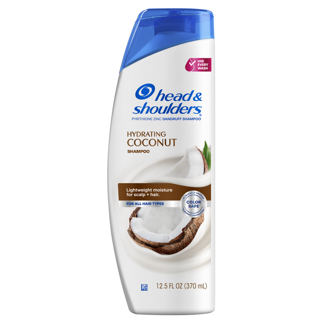 Head & Shoulders Coconut Dandruff Shampoo Hydrating Lightweight Moisture Color Safe - 12.5oz/6pk