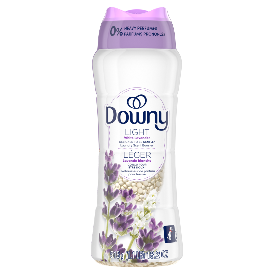 Downy Light Laundry Scent Booster Beads White Lavender Scent In-Wash Fabric Beads Designed To Be Gentle With A Light Boost Of Scent No Heavy Perfumes - 18.2oz/4pk