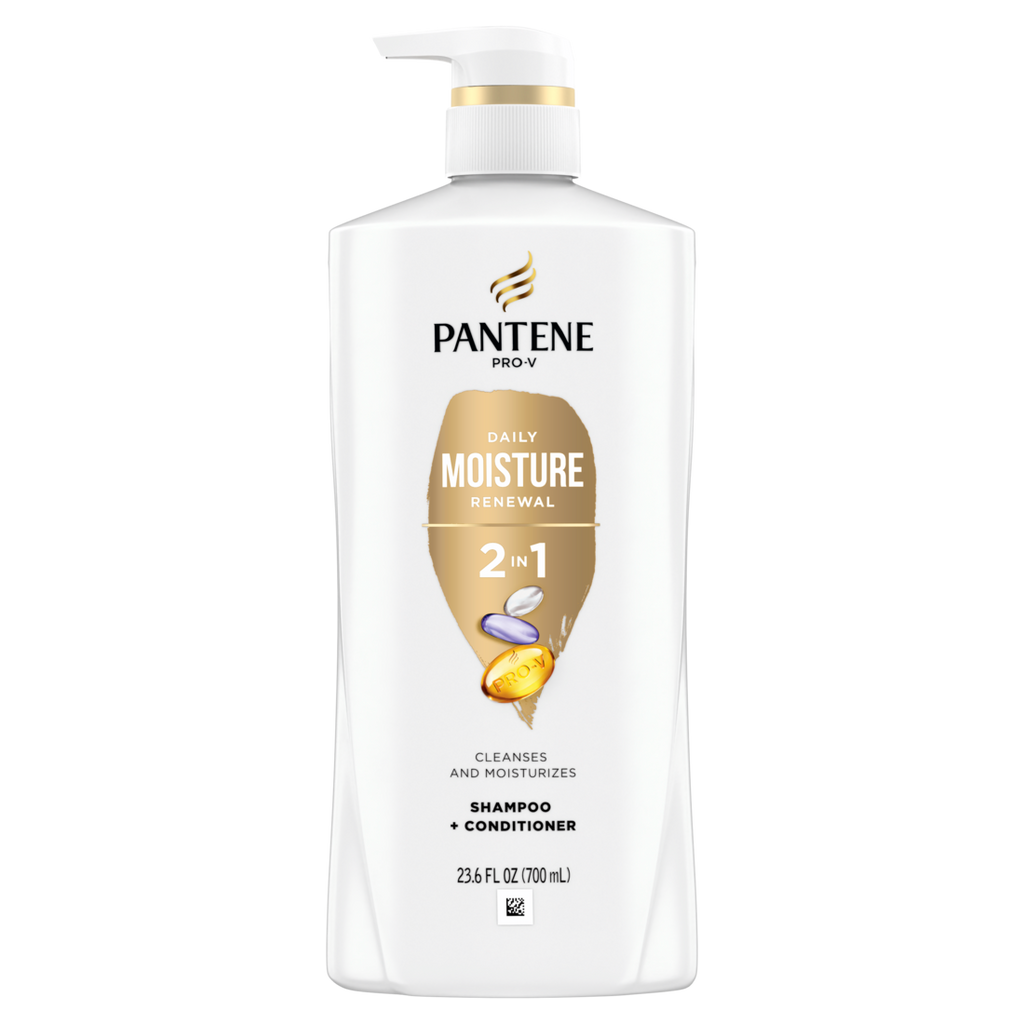 Pantene Daily Moisture Renewal 2-in-1 Shampoo & Conditioner - 23.6oz/4pk