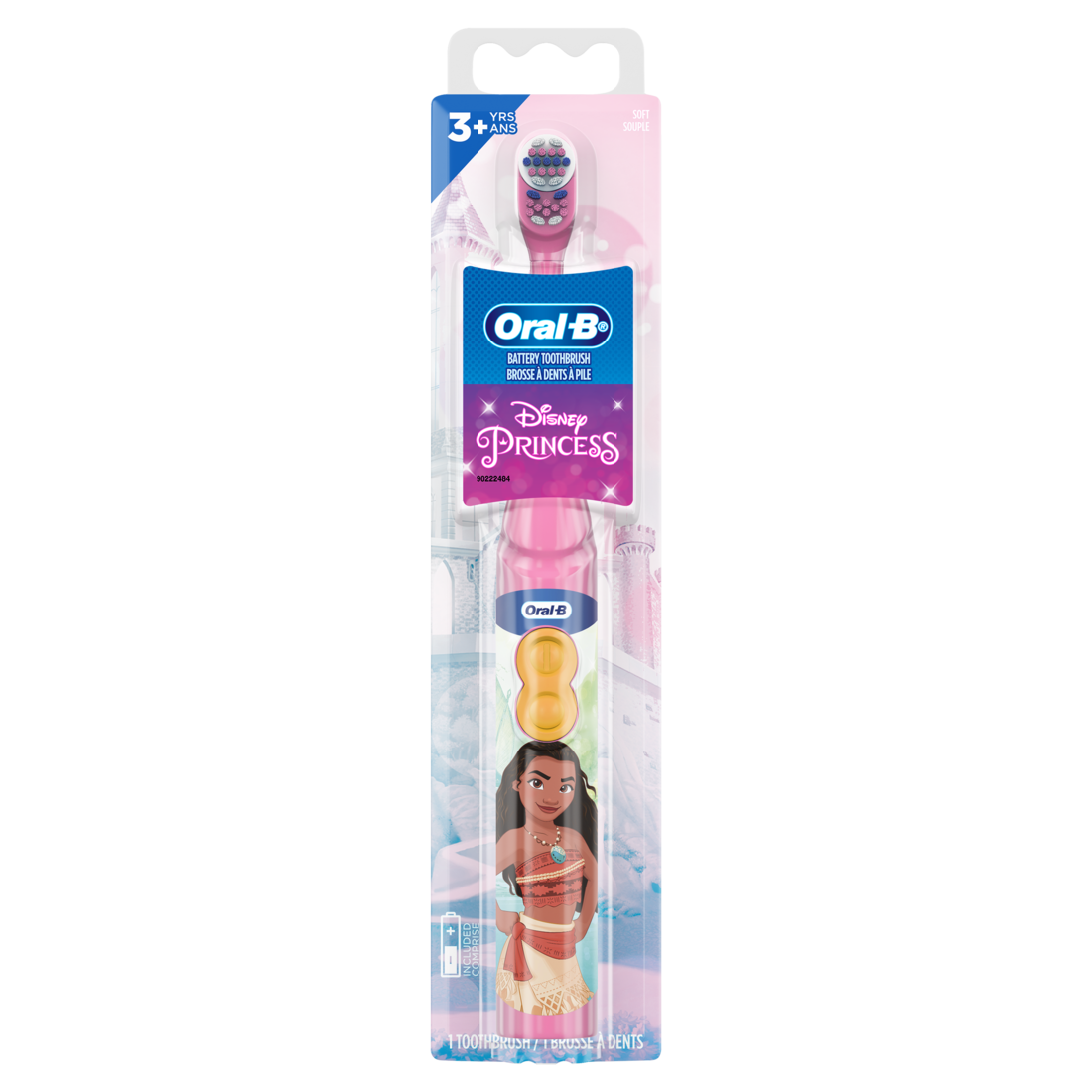 Oral-B Kid's Battery Toothbrush Featuring Disney's Moana Soft Bristles For Kids 3+ - 1ct/24pk