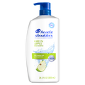 Head And Shoulders Dandruff Shampoo Anti-Dandruff Treatment Green Apple For Daily Use Paraben Free - 28.2oz/4pk