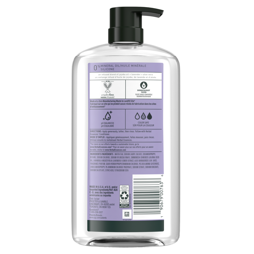 Herbal Essences Jojoba Oil & Lavender Curls Shampoo - 29.2oz/4pk
