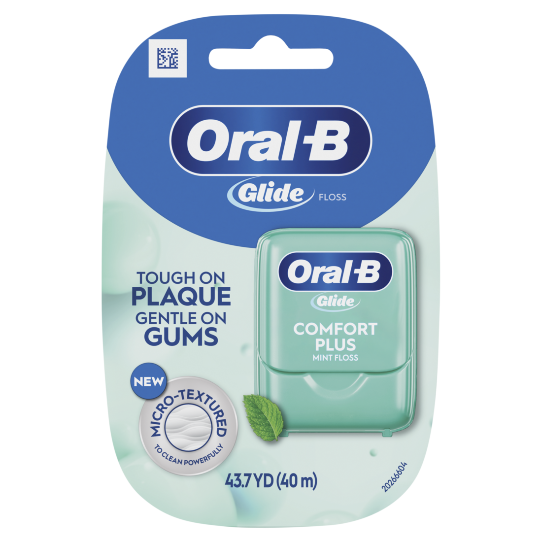 Oral-B Glide Comfort Plus Dental Floss Extra Soft 40m/43.7yd - 1ct/48pk
