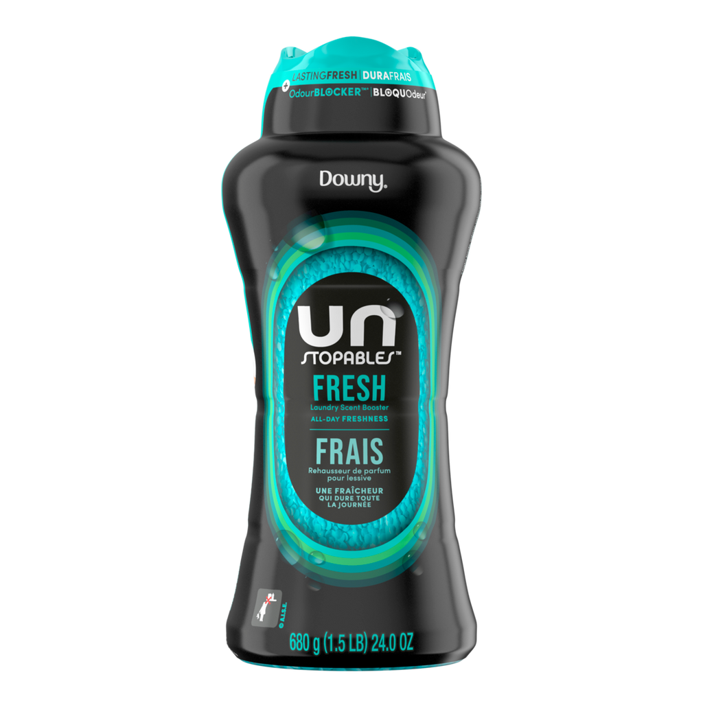 Downy Unstopables In Wash Scent Booster Beads Fresh Scent Laundry Beads For Odor Protection Downy Scent Booster Beads Laundry Scent Boosters - 24oz/4pk