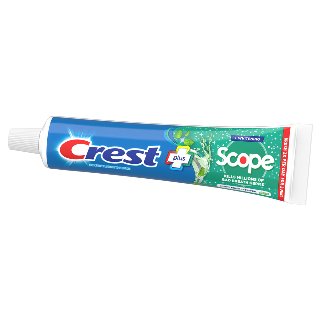 Crest Whitening Plus Scope Toothpaste Minty Fresh Pack Of 2 - (2x5.4)oz/6pk