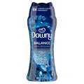 Downy Balance In-Wash Laundry Scent Booster Beads Crisp Rain And Blue Eucalyptus Scent Laundry Scent Beads  Long-Lasting Freshness - 12.2oz/4pk