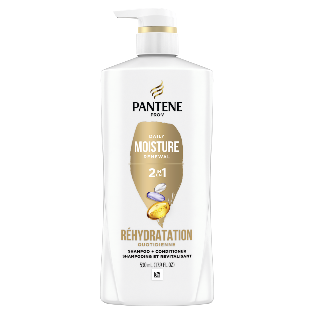 Pantene Daily Moisture Renewal 2-in-1 Shampoo & Conditioner - 17.9oz/4pk