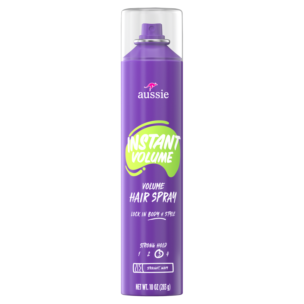 Aussie Instant Volume Hair Spray For Wavy Hair And Straight Hair - 10oz/12pk