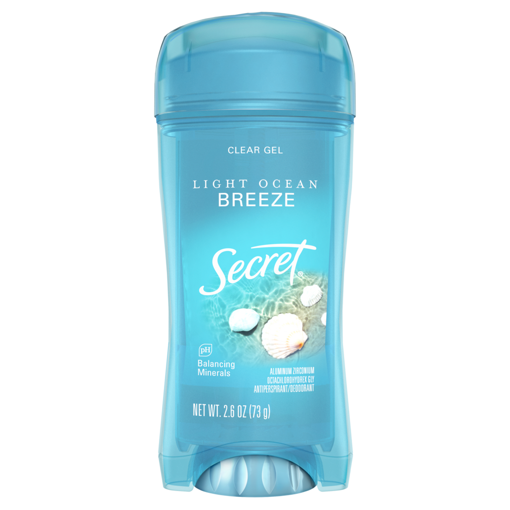 Secret Fresh Clear Gel Antiperspirant And Deodorant For Women Oceanside - 2.6oz/12pk