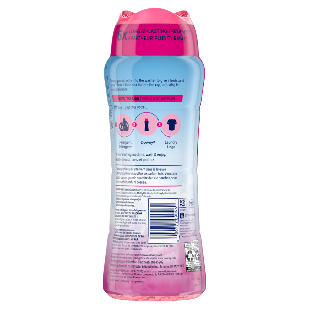 Downy April Fresh In-Wash Laundry Scent Booster Beads Laundry Scent Beads  Long-Lasting Freshness - 18.2oz/4pk
