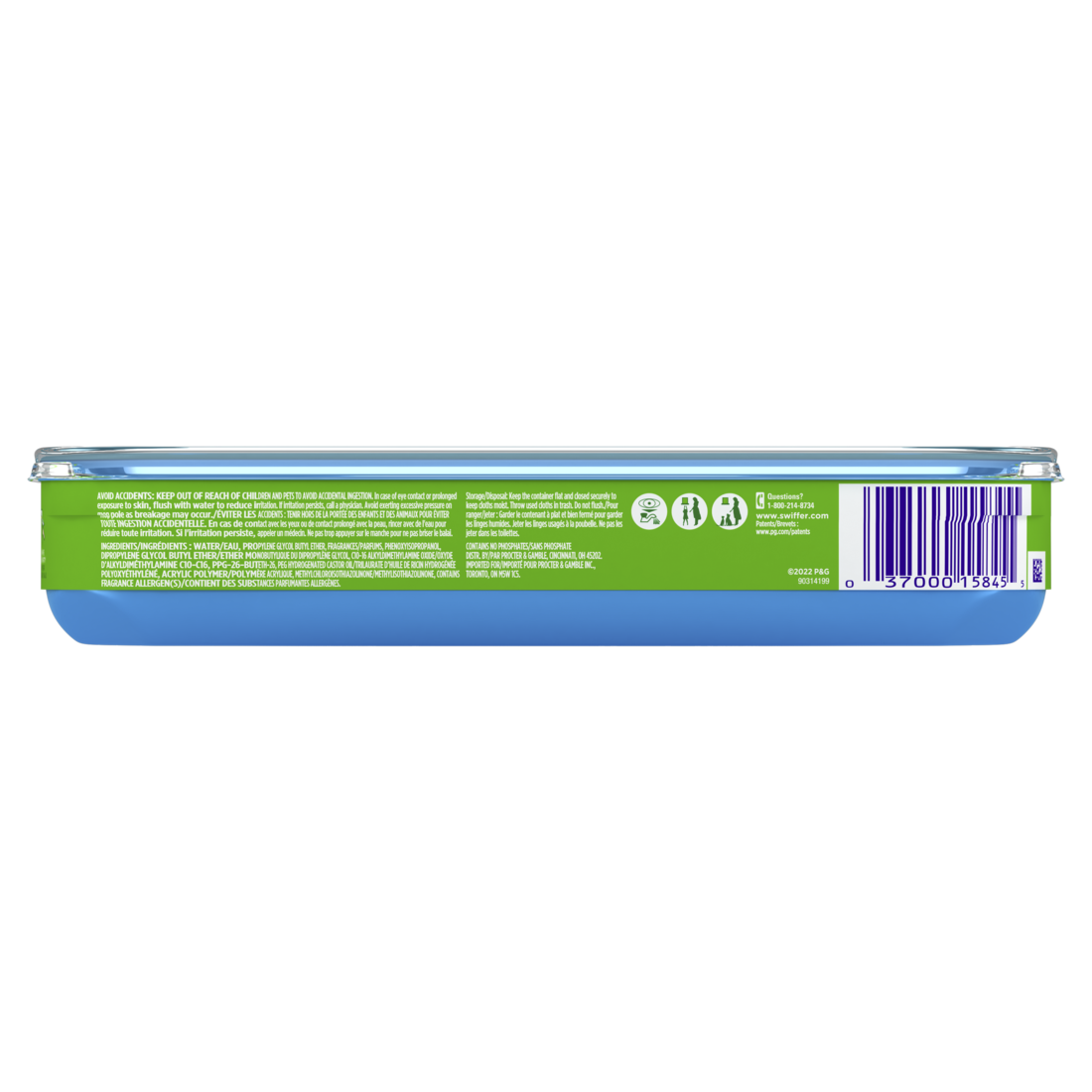 Swiffer Sweep + Mop Wet Pads Refill Floor Cleaner Cleaning Cloths Lavender - 12ct/6pk