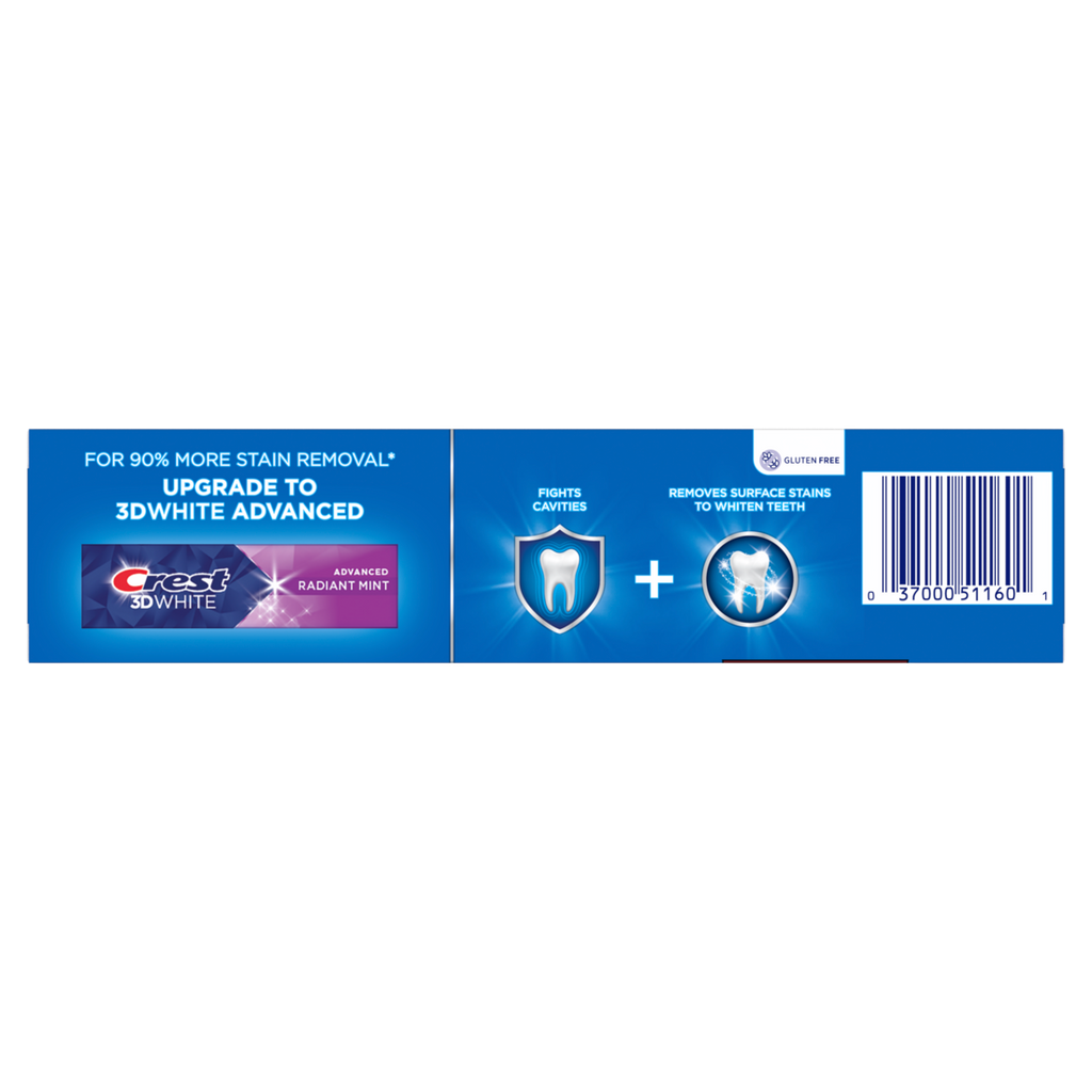 Crest Plus Baking Soda & Peroxide Whitening Toothpaste Fresh Mint - 5.7oz/12pk