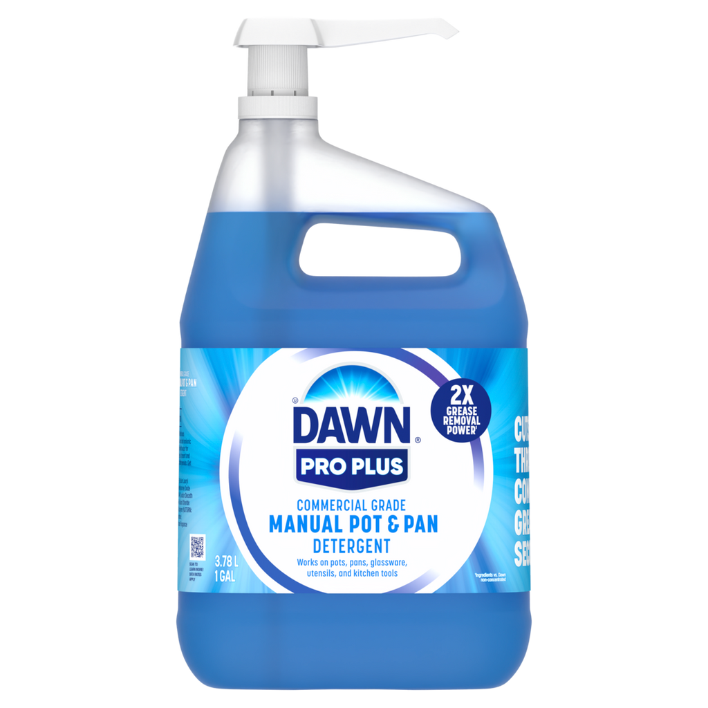 Dawn Pro Plus Dish Detergent Commercail Grade 1 Gallon - 128oz/132pk
