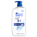 Head And Shoulders 2-in-1 Dandruff Shampoo And Conditioner Anti-Dandruff Treatment Classic Clean For Daily Use Paraben Free 28.2 Oz - 28.2oz/4pk