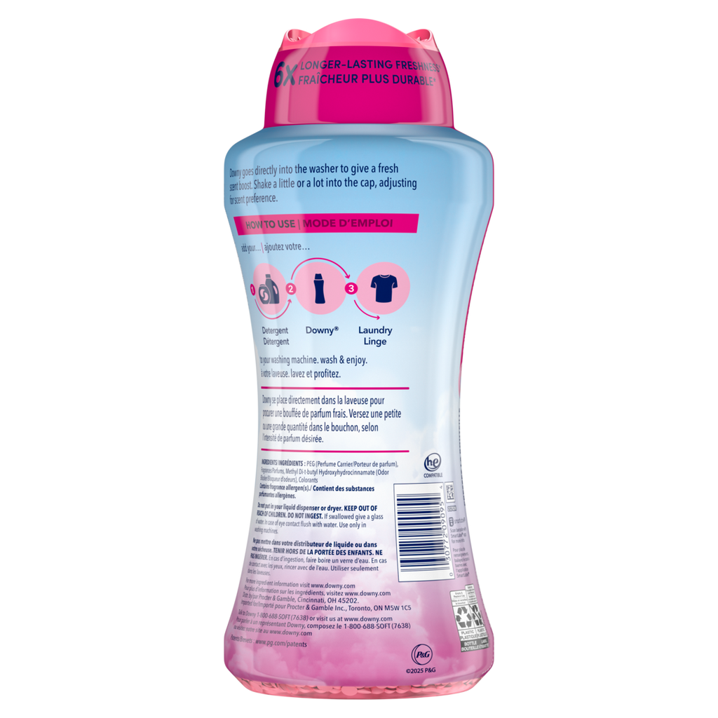 Downy April Fresh In-Wash Laundry Scent Booster Beads Laundry Scent Beads  Long-Lasting Freshness - 24oz/4pk